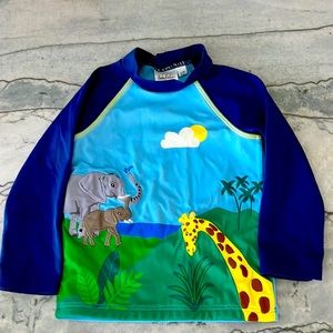Baby Boden rash guard with UV protection